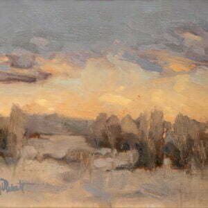 Soft Evening Light oil painting