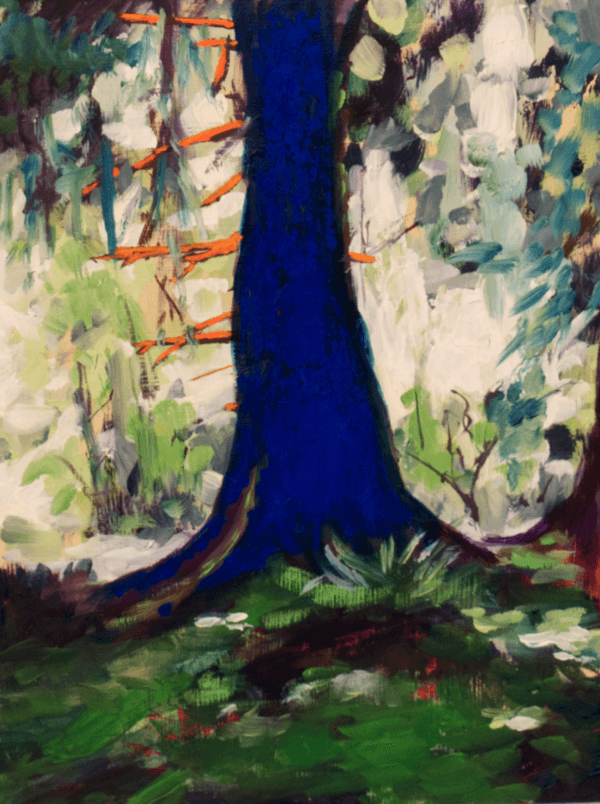 Sitka 8 oil on canvas Robert Gamblin