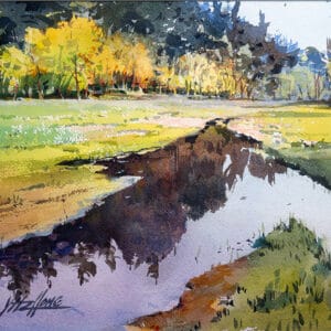 Gorge Reflection in Fall