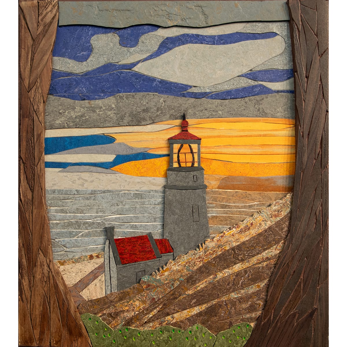 Haceta Head Lighthouse Mosaic