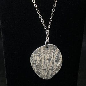 Sterling Silver Tree Pendant by Carli Schultz