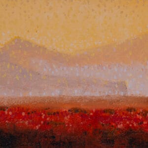 Estuary 2, Study Oil Paint on paper by Robert Gamblin