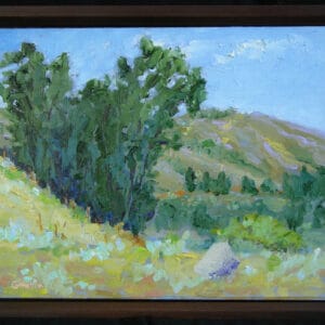 South of Jackson, Oil on Canvas on Panel by Robert Gamblin