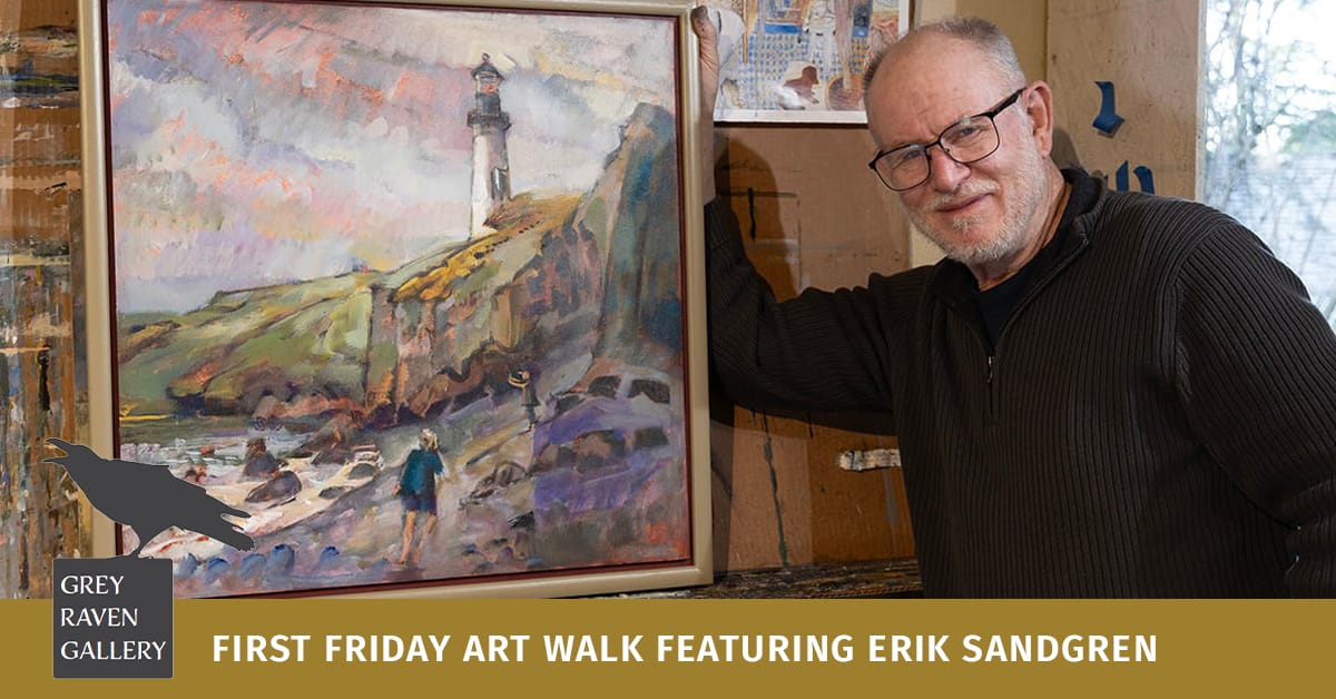 First Friday reception features Erik Sandgren.