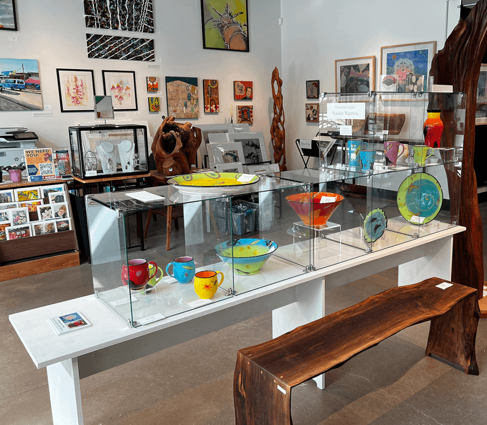 Art exhibitions are the best place to find original art.