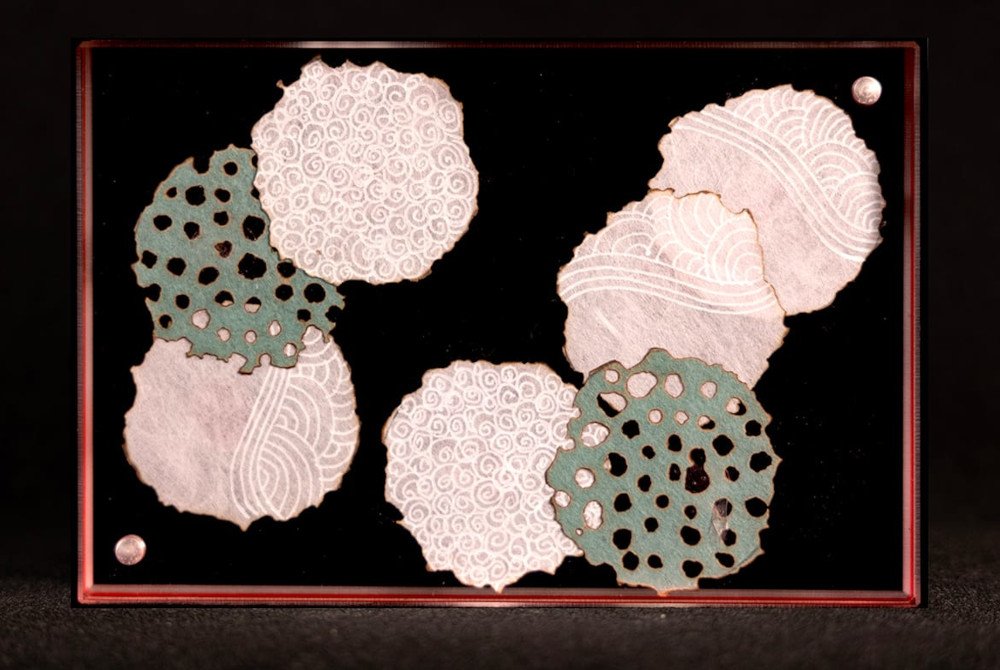Mixed-media art is gaining popularity.
