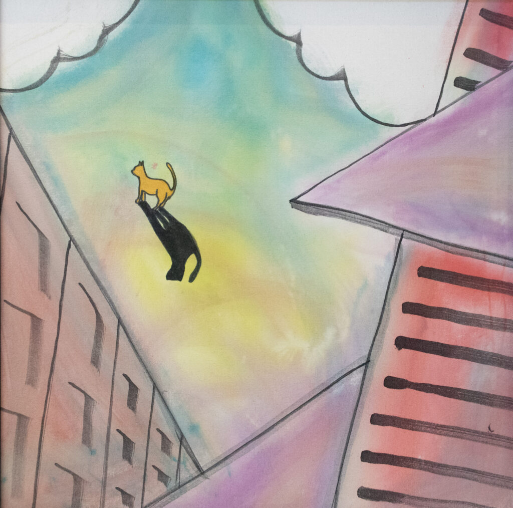 David Mosher Cat Moon